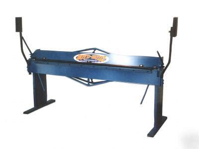 used 10 foot sheet metal brake|10' metal brake for sale.